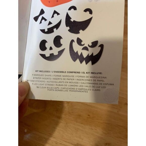Heidi Swapp Marquee Love Halloween Kit-Pumpkin Brand New - Picture 4 of 6